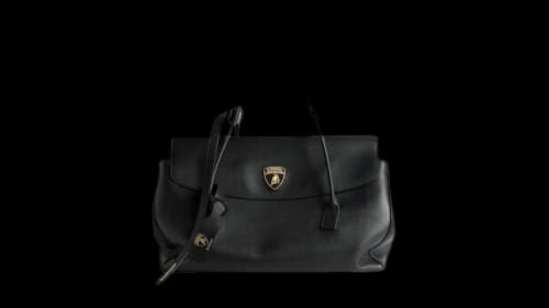 Balenciaga Automobil Lamborghini Carrie Carry All Bag Black