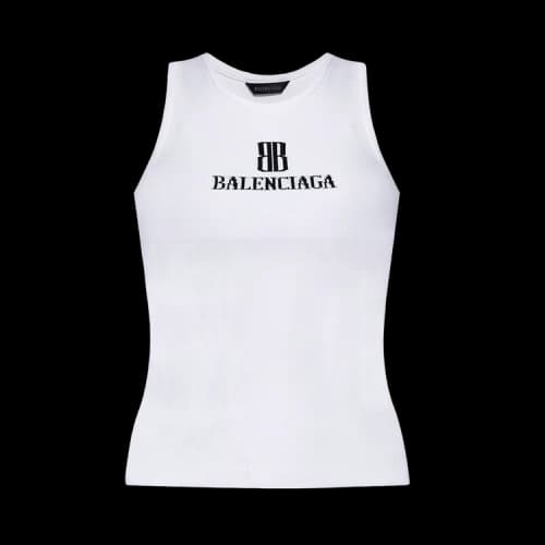 Balenciaga Tank Top 'White/Black'