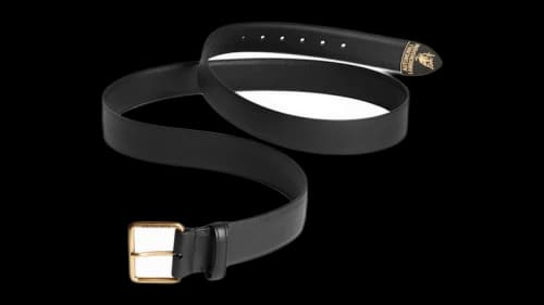 Balenciaga Automobil Lamborghini Classic Belt Black