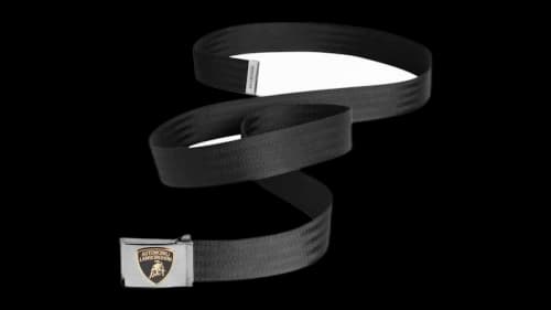 Balenciaga Automobil Lamborghini Skater Belt Black