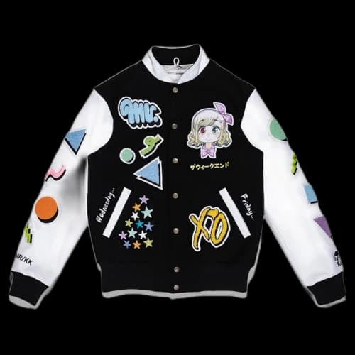 The Weeknd x Mr. Premium Roots Award Jacket Black/White