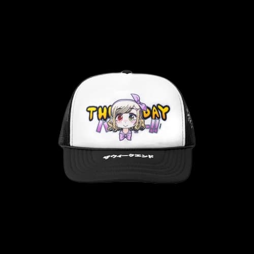The Weeknd x Mr. Thursday Trucker Hat Black