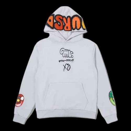 The Weeknd x Mr. Thursday Logo Hoodie Gray