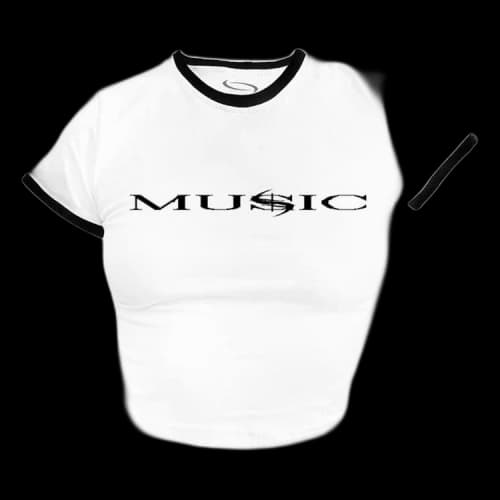 Playboi Carti IAM Baby Tee 1 'White'
