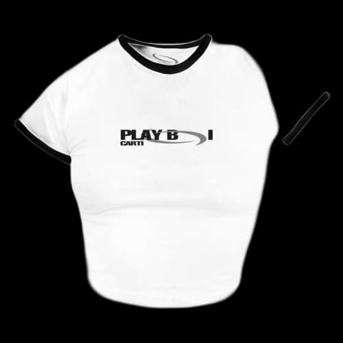 Playboi Carti IAM Baby Tee 4 'White'