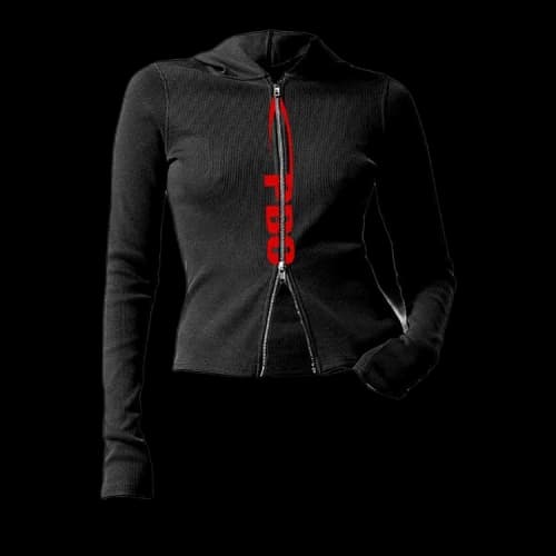 Playboi Carti IAM Double Zip 3 'Black'