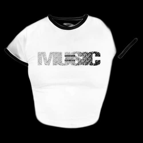 Playboi Carti IAM Baby Tee 6 'White'