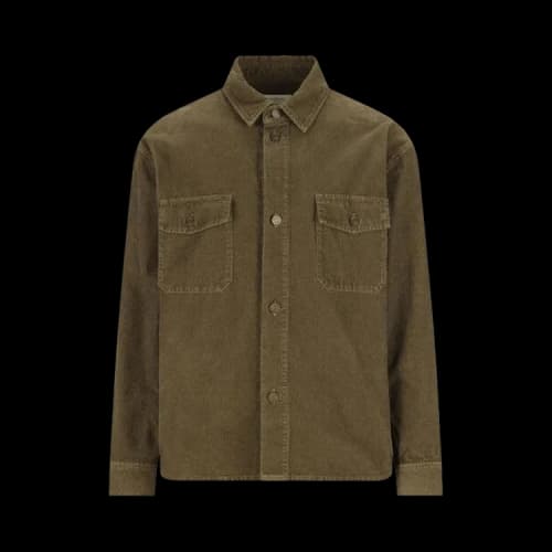 Saint Laurent Db Long Overshirt 'Hunting Kaki'