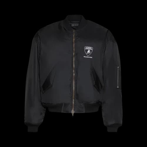 Balenciaga Al Large Fit Bomber 'Black'
