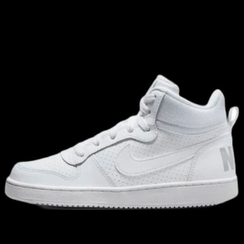 (GS) Nike Court Borough Mid 'Summit White Grey'