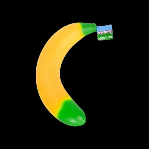 Sunny Days Squeezy Banana Sensory Fidget Toy 'Yellow'