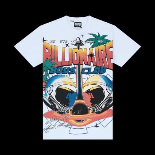 Billionaire Boys Club Tropics T-Shirt 'Bleach White'