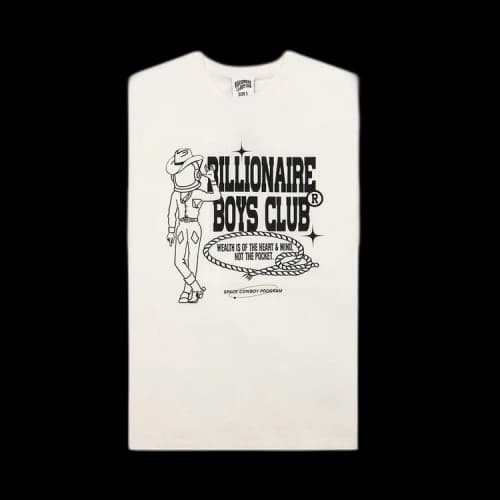 Billionaire Boys Club Space Cowboy T-Shirt 'Whisper White'