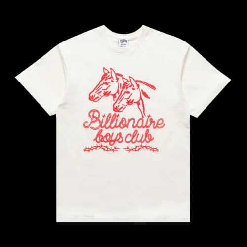 Billionaire Boys Club Bronco Tee 'Whisper White'