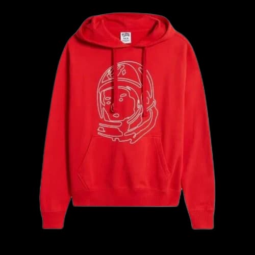 Billionaire Boys Club Line Helmet Hoodie 'Racing Red'