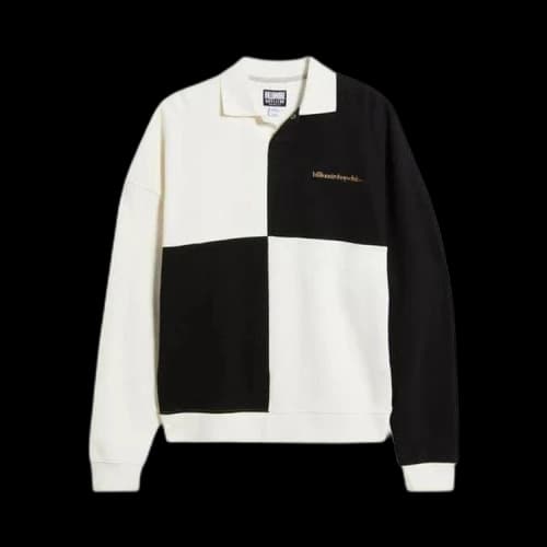 Billionaire Boys Club Mustang Long-Sleeve Polo 'Whisper White'