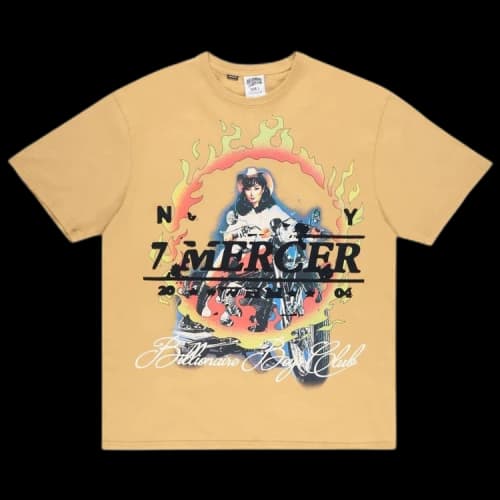 Billionaire Boys Club Mercer M.C T-Shirt (Oversized Fit) 'Curry'