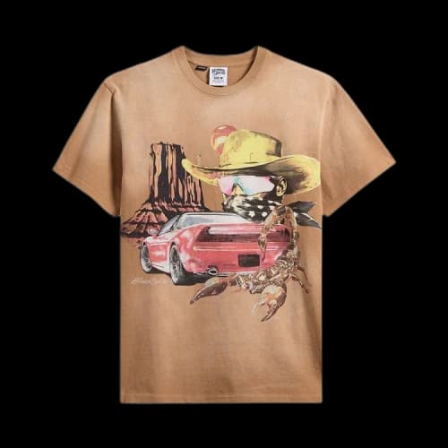 Billionaire Boys Club Oversize Fit Wrangler T-Shirt 'Chipmunk'