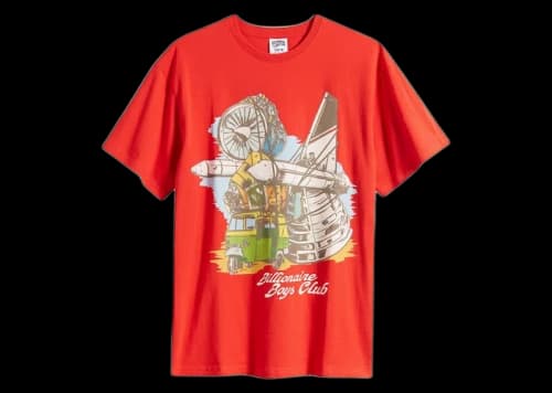 Billionaire Boys Club Tuk Tee Red/Poppy