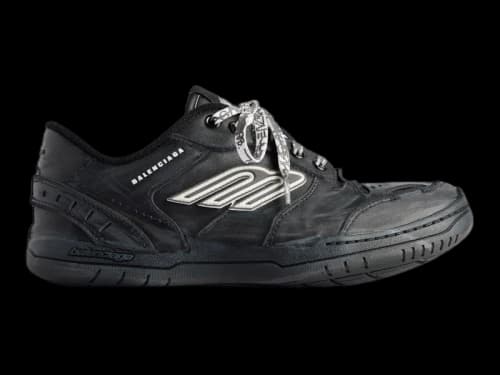 Balenciaga Hamptons Worn-Out Black