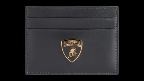Balenciaga Automobil Lamborghini Card Holder Black