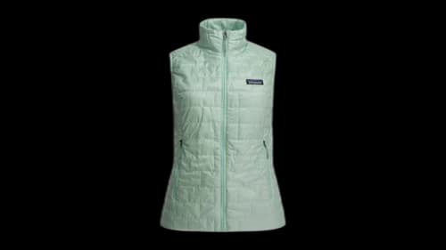 Patagonia Nano Puff Sleeveless Jacket Light Blue