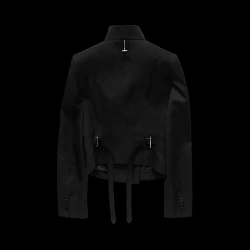 Alexander McQueen Shrunken Blazer 'Black'