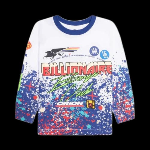Billionaire Boys Club Kids Pegasus Long-Sleeve Tee 'White'