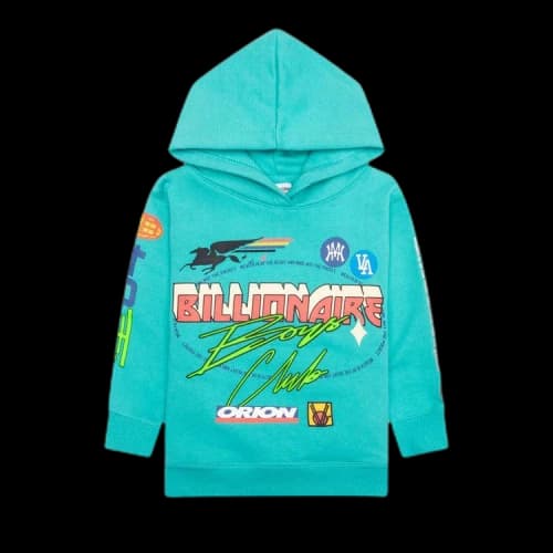 Billionaire Boys Club Kids Mercer Hoodie 'Bright Aqua'