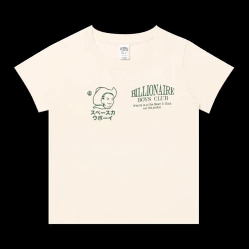 Billionaire Boys Club Kids Space Cowboy Tee 'Whisper White'
