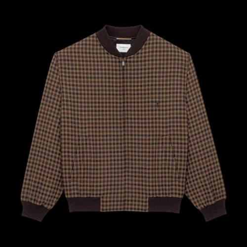 Saint Laurent Teddy Loose Zippe 'Beige/Noir/Multicolor'