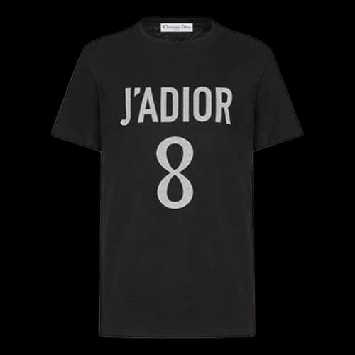 DIOR Loose Round Neck Short Sleeve Black