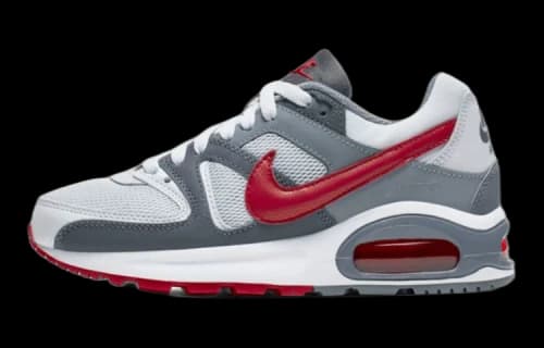 (GS) Nike Air Max Command Flex Low 'White Grey Red'