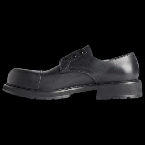 Balenciaga Eyelets Truck Derby Black