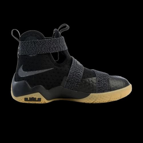 Nike LeBron Soldier 10 GS 'Black Metallic Dark Grey'