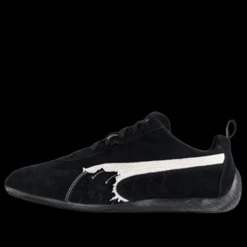 Balenciaga x Puma Speedcat Suede 'Distressed Black White'