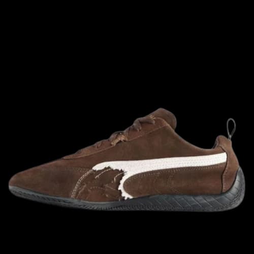 Balenciaga x Puma Speedcat Suede 'Distressed Brown White'