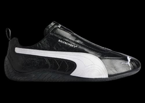 Balenciaga x Puma Speedcat Leather Black White