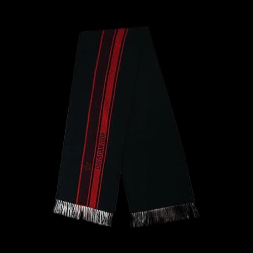 Dior Wool Acrylic Logo Scarf 'Black'