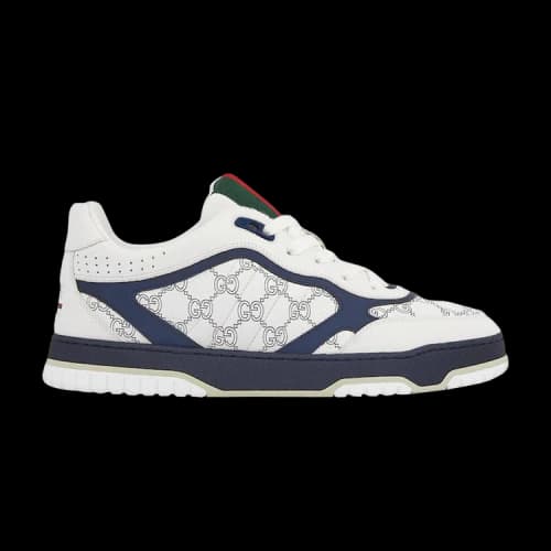 Gucci Re-Web Sneaker 'White Blue GG Leather'