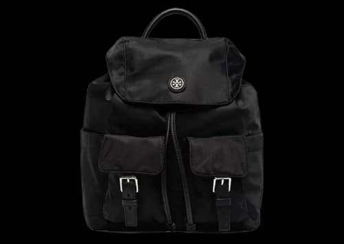 Tory Burch Virginia Flap Backpack Black