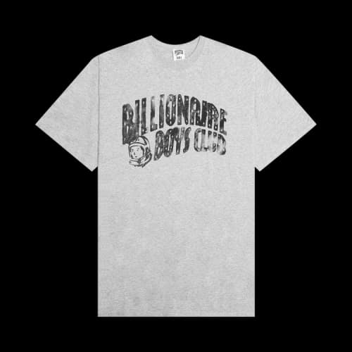 Billionaire Boys Club Inked Arch Short-Sleeve Tee 'Heather Grey'