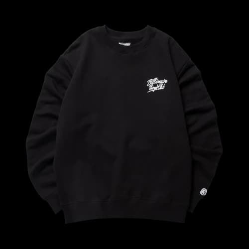 Billionaire Boys Club Small Script Sweatshirt 'Black'