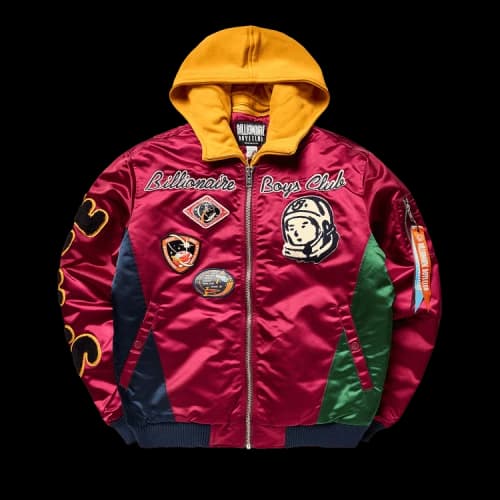 Billionaire Boys Club Space Suit Bomber Jacket 'Rhododendron'