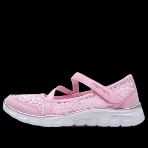 (GS) Skechers Flex 2.0 'Pink Silver'