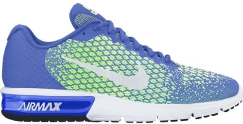 Nike Air Max Sequent 2 Medium Blue Ghost Green (Women's)