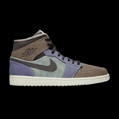 Air Jordan 1 Mid 'Suede Patch'