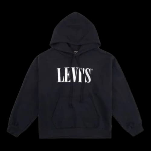 Levi's Loose Casual Hoodie Black (Women's)