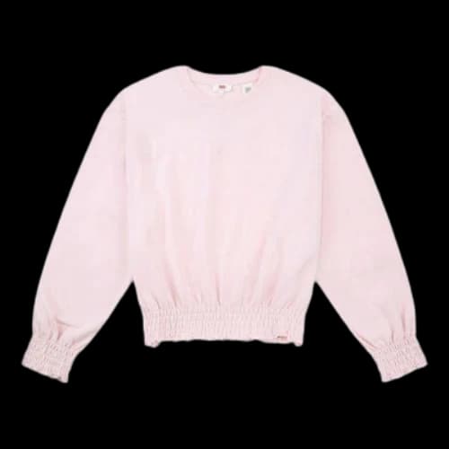 Levi's Long Sleeves Round Neck Hoodie Pink (Women's)
