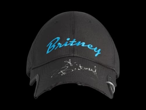 Balenciaga Music Britney Spears Series Cap Faded Black/Blue